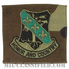 第327歩兵連隊（327th Infantry Regiment）[サブデュード/ウッドランド生地/ポケットパッチ]の画像