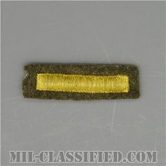 海外勤務(派遣)章 1連(勤続6ヶ月)（Overseas Service Bar）[ウール・フェルト生地/パッチ/中古1点物]の画像