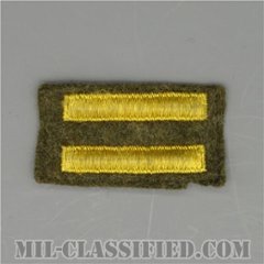 海外勤務(派遣)章 2連(勤続1年)（Overseas Service Bar）[ウール・フェルト生地/パッチ/中古1点物]の画像