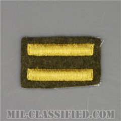 海外勤務(派遣)章 2連(勤続1年)（Overseas Service Bar）[ウール・フェルト生地/パッチ/中古1点物]の画像