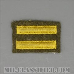 海外勤務(派遣)章 2連(勤続1年)（Overseas Service Bar）[ウール・フェルト生地/パッチ/中古1点物]の画像