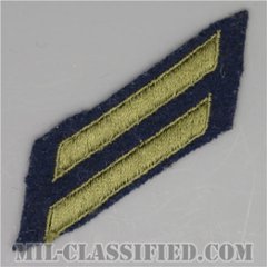 年功章 2連(勤続6年)（Service Stripe）[ウール・フェルト生地/パッチ/中古1点物]の画像