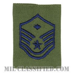 先任曹長（First Sergeant (E-7)）[サブデュード（Subdued）/ゴアテックスパーカー用スライドオン空軍階級章]の画像
