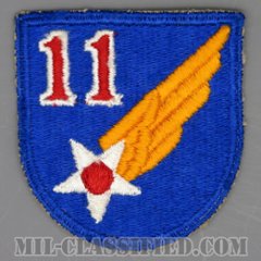 第11空軍（11th Air Force）[カラー/カットエッジ/パッチ/1点物]の画像