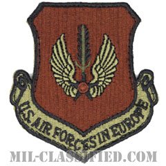 在欧アメリカ空軍（Air Forces In Europe Command）[OCP/カットエッジ/ベルクロ付パッチ]の画像