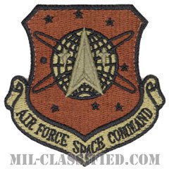 空軍宇宙軍団（Air Force Space Command）[OCP/カットエッジ/ベルクロ付パッチ]の画像