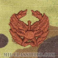 指揮官章（Commander's Badge）[OCP/ブラウン刺繍/パッチ]の画像