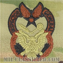 監察官章（Inspector General Badge）[OCP/ブラウン刺繍/パッチ]の画像