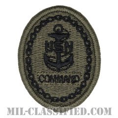 Chief Petty Officer of the Command[NWU Type3（AOR2）用/メロウエッジ/パッチ]の画像