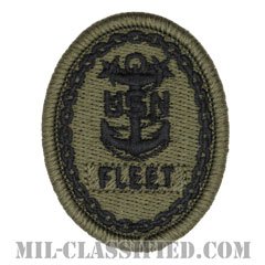 Fleet Master Chief Petty Officer[NWU Type3（AOR2）用/メロウエッジ/パッチ]の画像