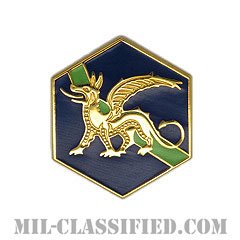 第22化学大隊（22nd Chemical Battalion）[カラー/クレスト（Crest・DUI・DI）バッジ]の画像