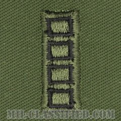 准尉 (MW4/CW5)（Master Warrant Officer/Chief Warrant Officer 5）[サブデュード/階級章（1988-2004）/パッチ/ペア（2枚1組）]の画像