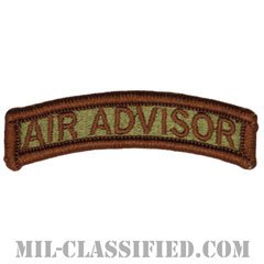 エアアドバイザータブ（空軍軍事顧問) （Air Advisor Tab）[OCP/メロウエッジ/ベルクロ付パッチ]の画像