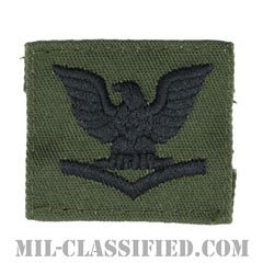 三等兵曹（Petty Officer Third Class）[サブデュード/海軍階級章/キャップ用/パッチ]の画像