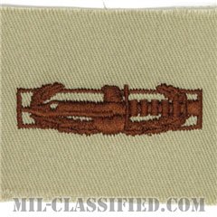 戦闘行動章 (ファースト) 試作品（Combat Action Badge (CAB), First Award, Prototype）[デザート/パッチ]の画像