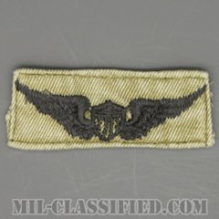 飛行士章 (ベーシック・パイロット)（Army Aviator (Pilot), Basic）[サブデュード/1960s/コットン100％/パッチ/中古1点物]の画像