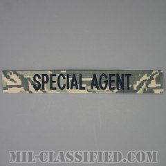 SPECIAL AGENT（Office of Special Investigations(OSI)/アメリカ空軍特別捜査局特別捜査官） [ABU/ブルー刺繍/空軍ネームテープ/生地テープパッチ]の画像