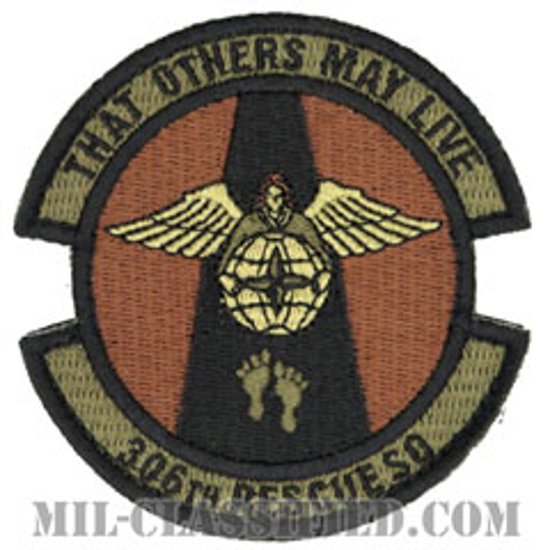 第306救難(レスキュー)隊（306th Rescue Squadron）[OCP/カットエッジ/ベルクロ付パッチ]画像