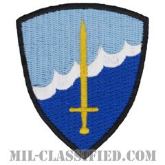 河川パトロール (クリアウォーター) ベレー章（LCPL, River Patrol Task Force Clearwater）[カラー/カットエッジ/パッチ/レプリカ]の画像