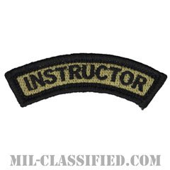 インストラクタータブ (指導者)（Instructor）[OCP/メロウエッジ/ベルクロ付パッチ]の画像