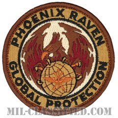 航空機動軍団フェニックスレイヴン治安部隊（Phoenix Raven Security Force）[デザート/メロウエッジ/3インチ規格/ベルクロ付パッチ]の画像