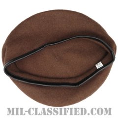ブラウンベレー（Brown Wool Beret）[ベレー帽/レプリカ]の画像