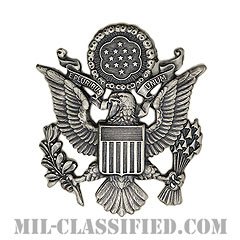 アメリカ陸軍制帽用帽章 (将校用・男女兼用)（Army Service Cap Device