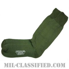 米軍 OD ウール ブーツソックス ペア Mサイズの画像