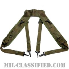 米軍 M67/M1967 ナイロン H型サスペンダー 1968年ロットの画像