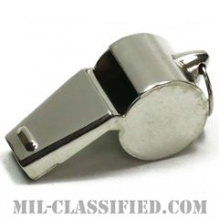 米軍 MPスタイル シルバー ホイッスルの画像