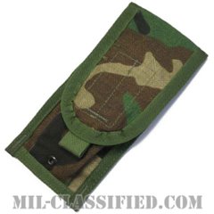 米軍 （MOLLE II） ウッドランド M4 30連マガジン用 TWO（ダブル）マガジンポーチの画像