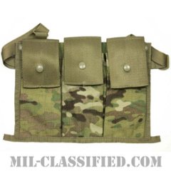 米軍 MOLLE II マルチカム（MultiCam） バンダリア アムニッション ポーチの画像