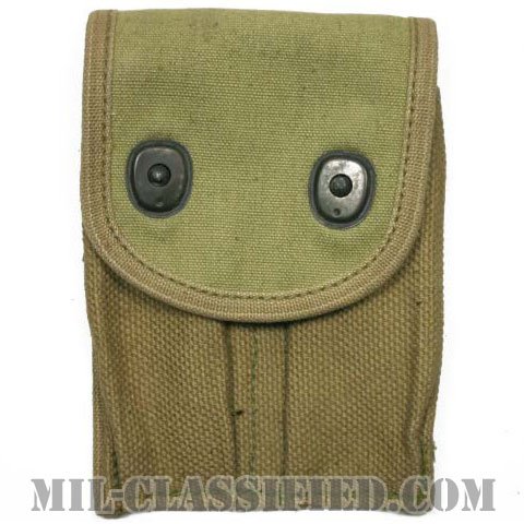 米軍 M1918 M1911/M1911A1(ガバメント)用 カーキ マガジンポーチ [1点