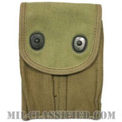 米軍 M1918 M1911/M1911A1(ガバメント)用 カーキ マガジンポーチ [1点物]の画像