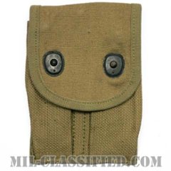米軍 M1918 M1911/M1911A1(ガバメント)用 カーキ マガジンポーチ [1点物]の画像