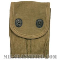 米軍 M1918 M1911/M1911A1(ガバメント)用 カーキ マガジンポーチ [1点物]の画像