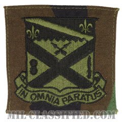第18歩兵連隊（18th Infantry Regiment）[サブデュード/ウッドランド生地/ポケットパッチ]の画像