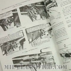 米軍 M16ライフル/XM16E1ライフル/XM148グレネードランチャー テクニカルマニュアル 1966年ロット画像