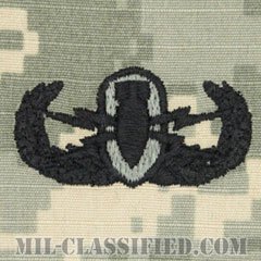 爆破物処理章 (ベーシック) （Explosive Ordnance Disposal (EOD), Badge, Basic）[UCP（ACU）/パッチ]の画像