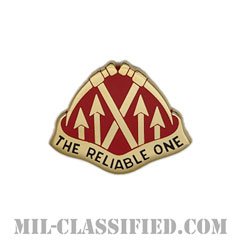 第192兵器大隊（192nd Ordnance Battalion）[カラー/クレスト（Crest・DUI・DI）バッジ]の画像