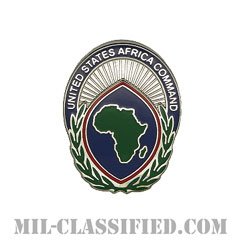 アフリカ軍（Africa Command）[カラー/クレスト（Crest・DUI・DI）バッジ]の画像