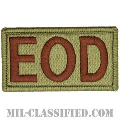 EOD（爆発物処理班）（Explosive Ordnance Disposal）[OCP/メロウエッジ/ベルクロ付パッチ]の画像