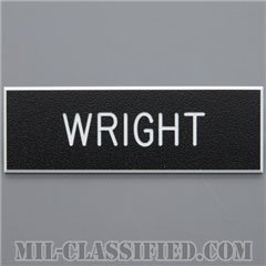 WRIGHT [アメリカ陸軍用ネームプレート（名札）]の画像