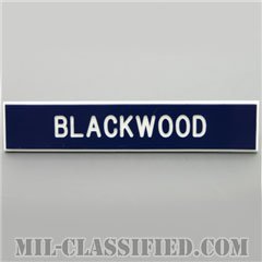 BLACKWOOD [アメリカ空軍用ネームプレート（名札）]の画像