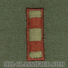 准尉 (CWO-2)（Chief Warrant Officer 2）[サブデュード/海軍階級章/生地テープパッチ/ペア（2枚1組）]の画像