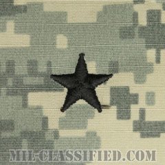 准将（Brigadier General (BG)）[UCP（ACU）/階級章/キャップ用縫い付けパッチ]の画像