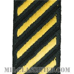 年功章（Service Stripe）[カラー（グリーン）/カットエッジ/男性用/パッチ]の画像