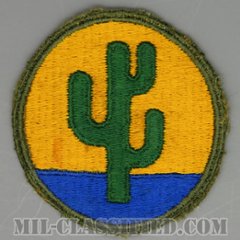 第103歩兵師団（103rd Infantry Division）[カラー/カットエッジ/パッチ/中古1点物]の画像