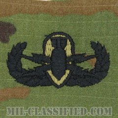 爆破物処理章 (ベーシック) （Explosive Ordnance Disposal (EOD), Badge, Basic）[OCP/パッチ]の画像