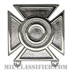 射撃技術章 (シャープシューター)（Marksmanship Badge, Sharpshooter）[カラー/鏡面仕上げ/バッジ]の画像